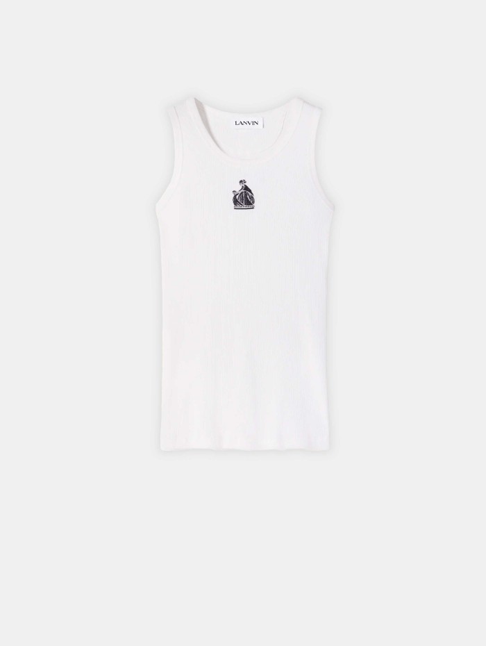 Débardeur côtelé - La mère et l'enfant - Lanvin