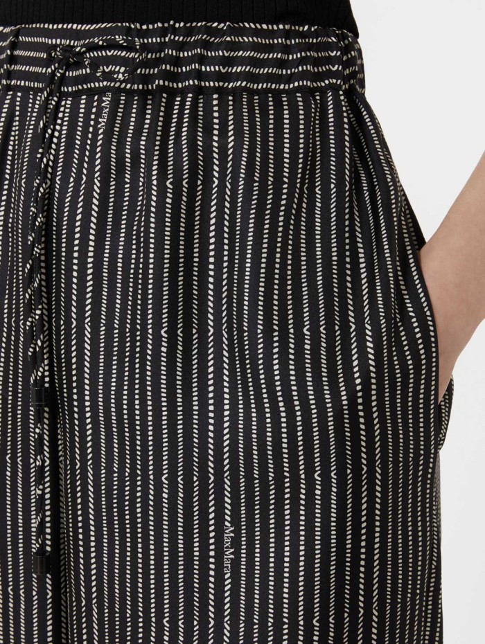 Pantalon en soie - Mxmclarino - Max Mara