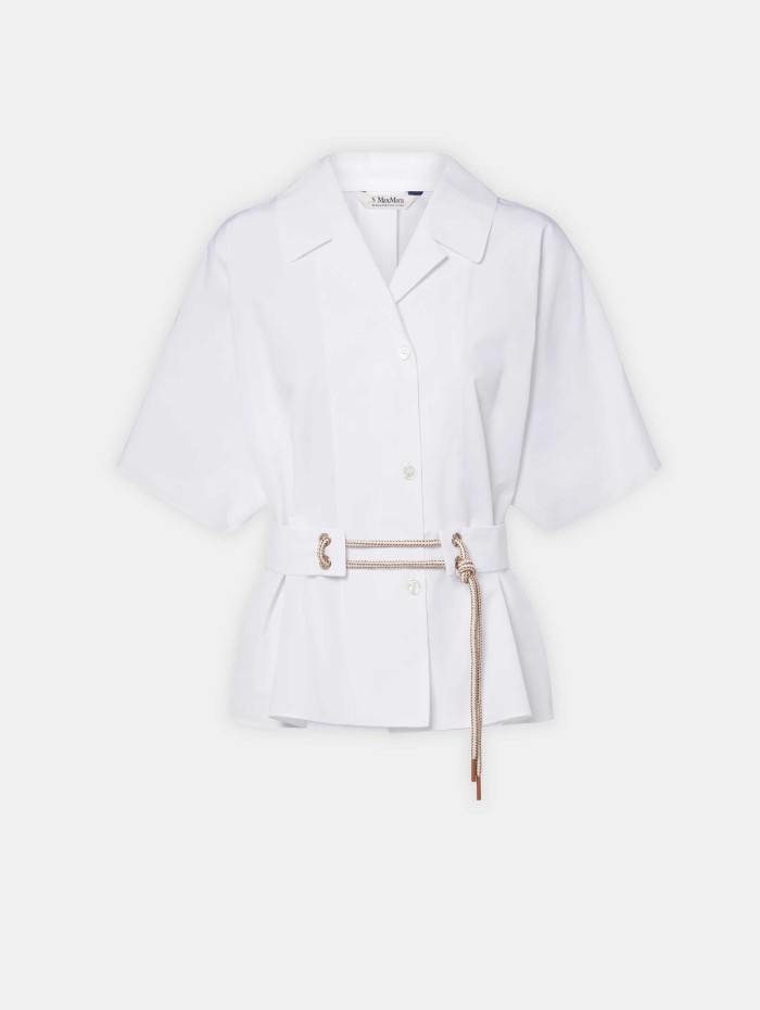 Chemise en popeline de coton - Carisma - Max mara