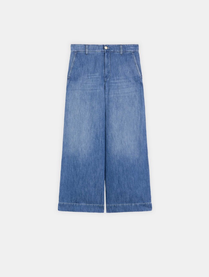 Pantalon en denim de coton - Smmastice - Max Mara