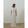 Robe longue en charmeuse - Lanvin