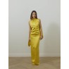 Robe longue en satin - Scarf long dress - Lanvin