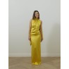 Robe longue en satin - Scarf long dress - Lanvin