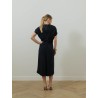 Robe col V navy - Kate - 26 Avenue
