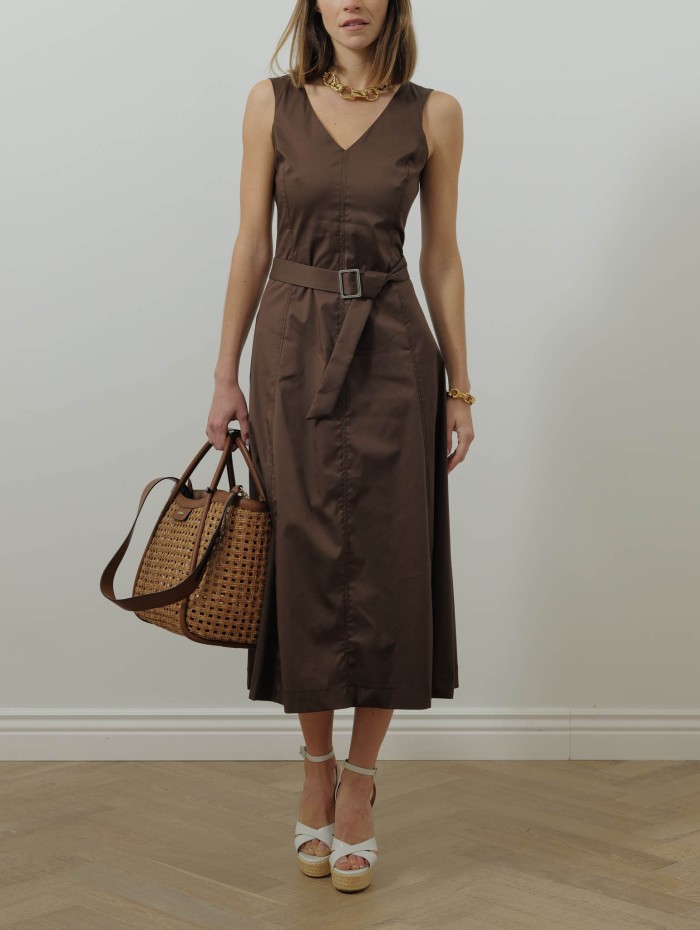 Robe col v sans manche -  Lara - 26 Avenue