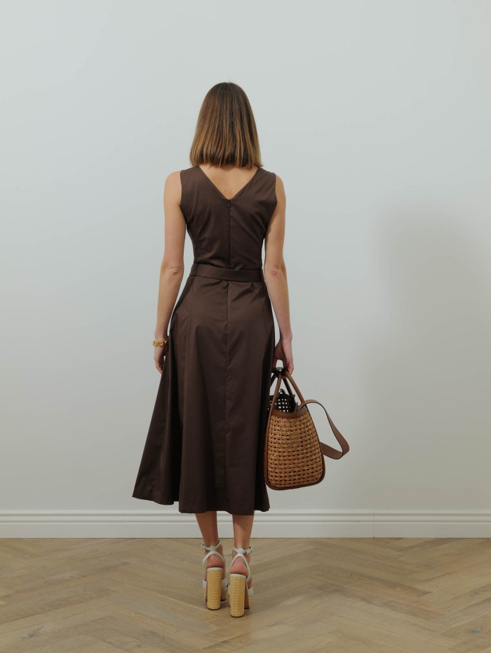 Robe col v sans manche -  Lara - 26 Avenue