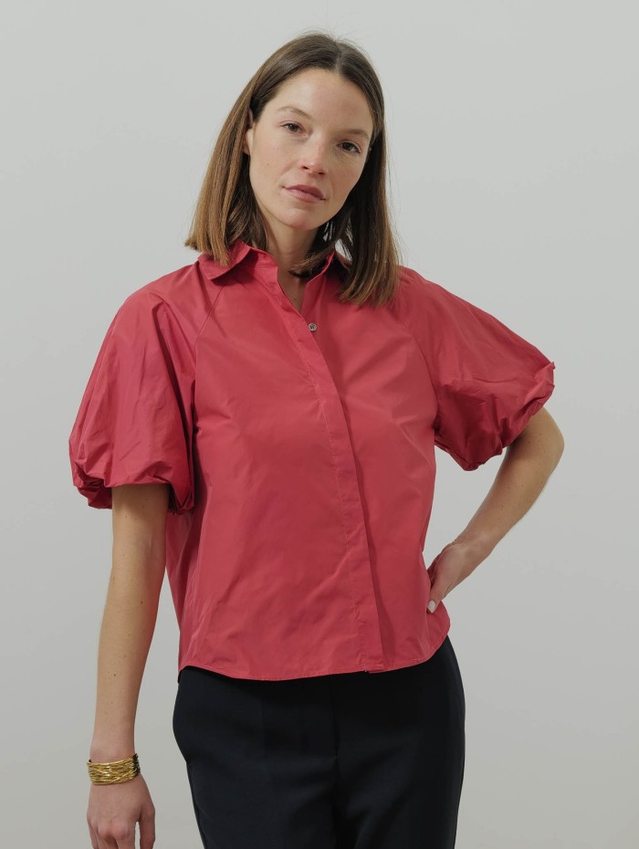Chemise courte manches bouffantes - Anna - 26 Avenue