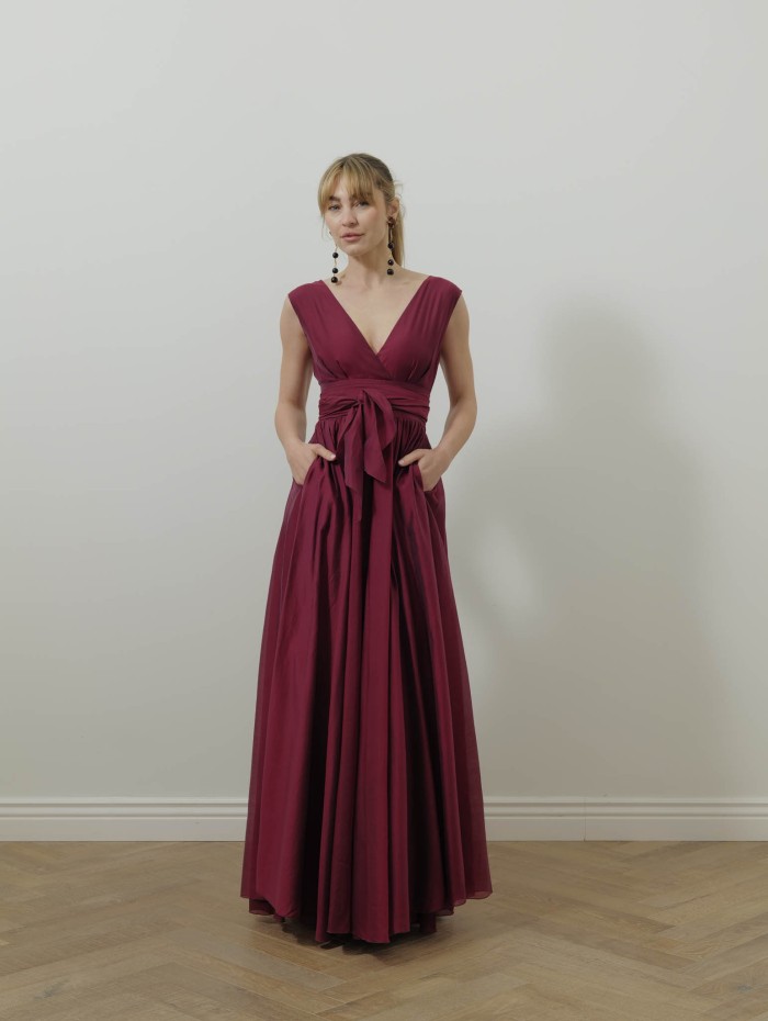 Robe longue à nouer - Juliette - 26 Avenue