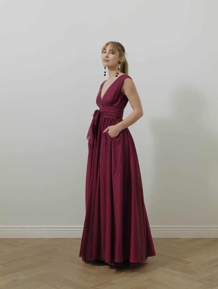 Robe longue à nouer - Juliette - 26 Avenue