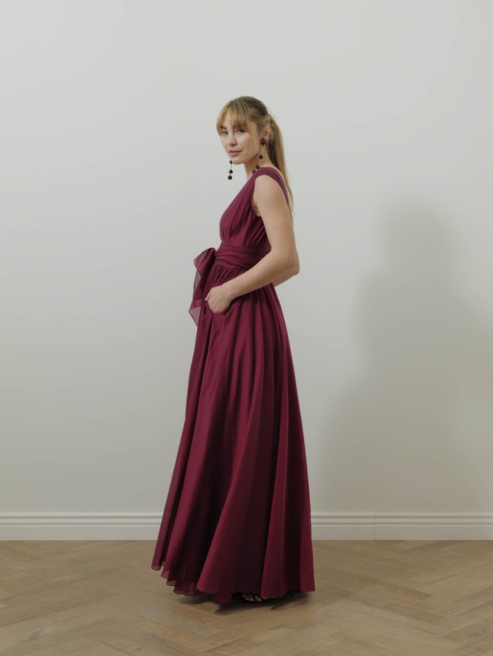 Robe longue à nouer - Juliette - 26 Avenue