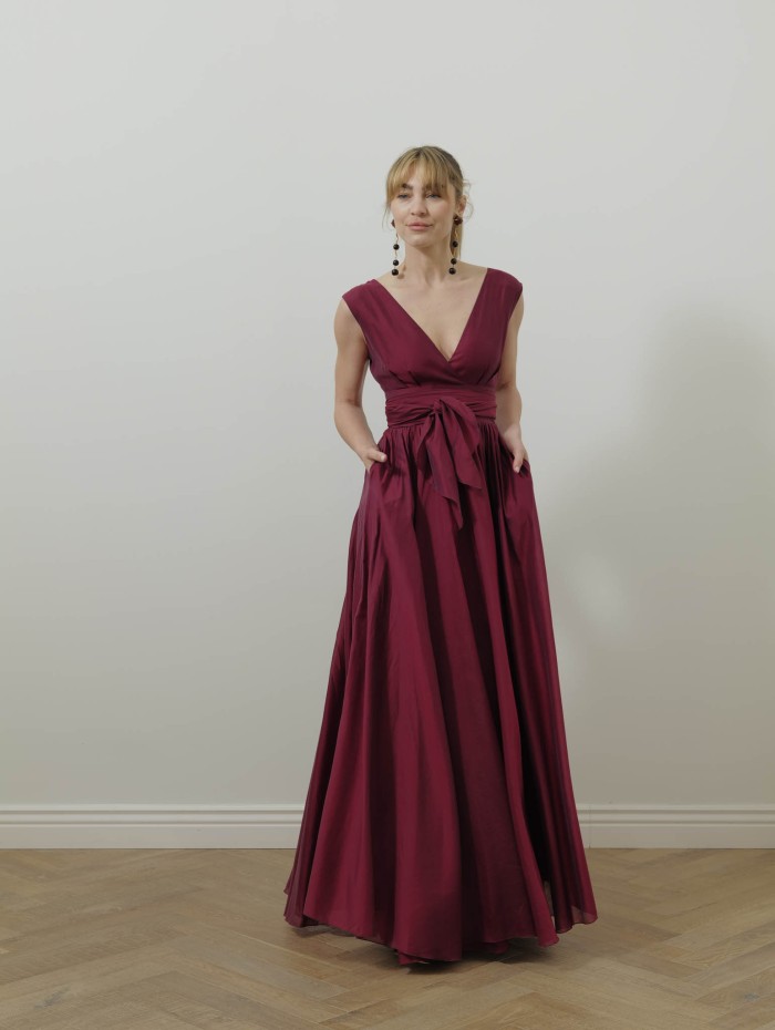 Robe longue à nouer - Juliette - 26 Avenue