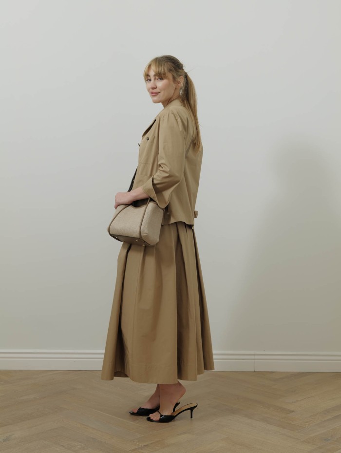 Veste en coton beige - Smmrenata - Max Mara