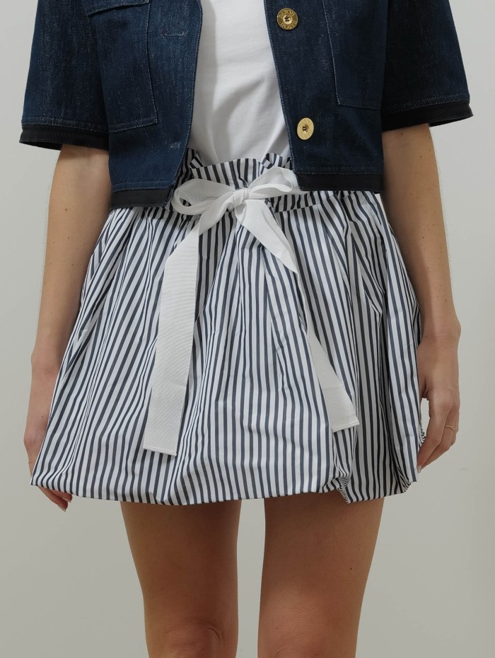 Jupe en faille recyclée - Bloomer - Patou