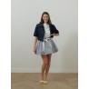 Veste en jean - Short sleeves cropped jacket - Patou