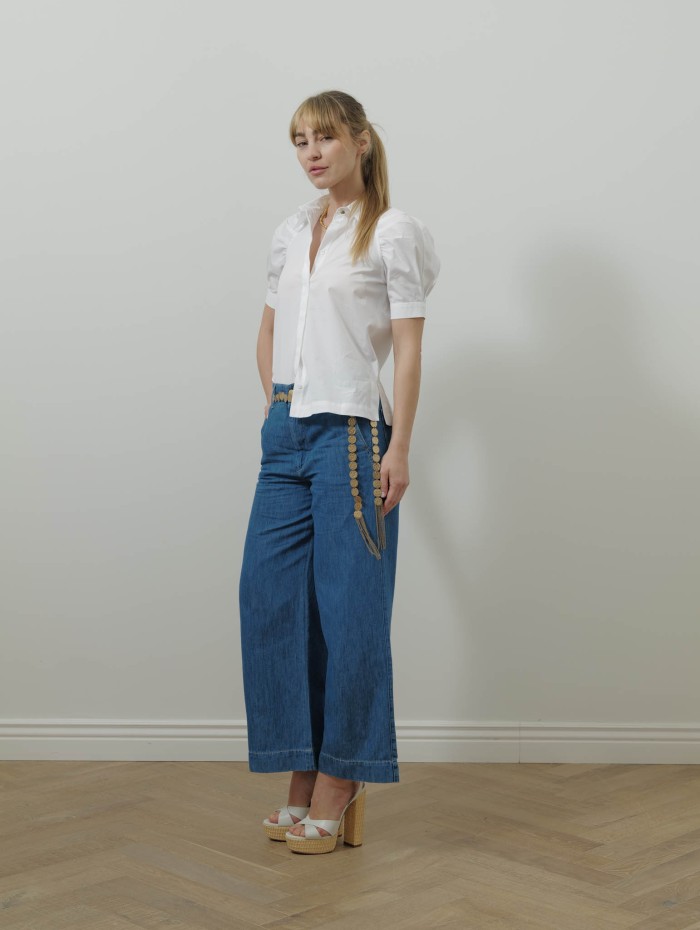 Pantalon en denim de coton - Smmastice - Max Mara