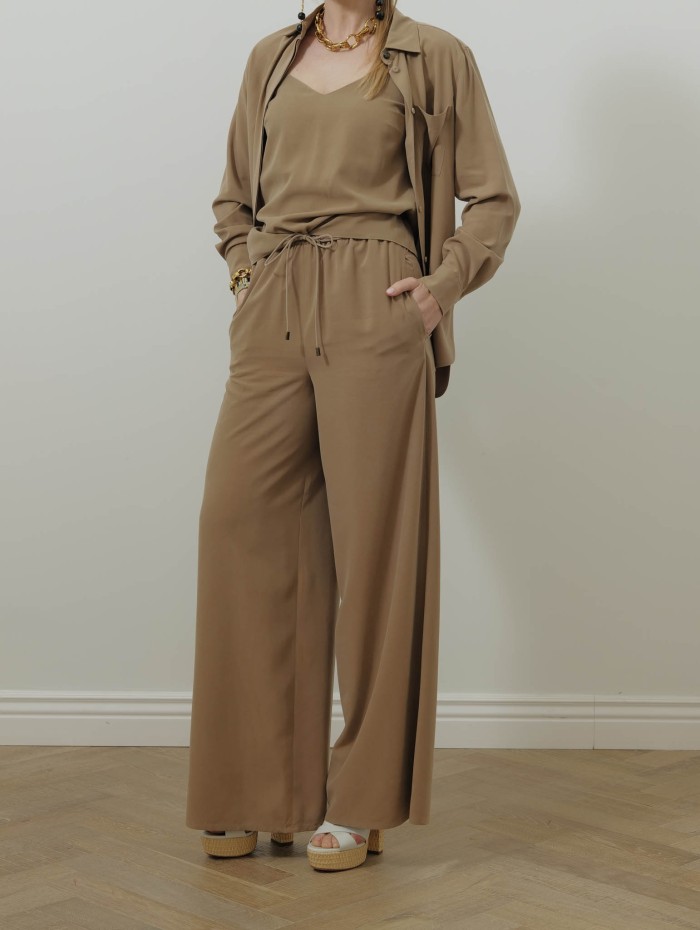 Pantalon en soie - Mxmgenero - Max Mara