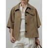 Cape courte en gabardine - Paggio - Max Mara