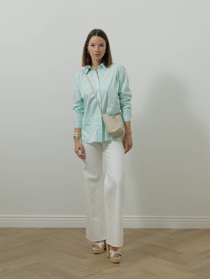 Chemise à rayures - Boyfriend - Andréa Lev