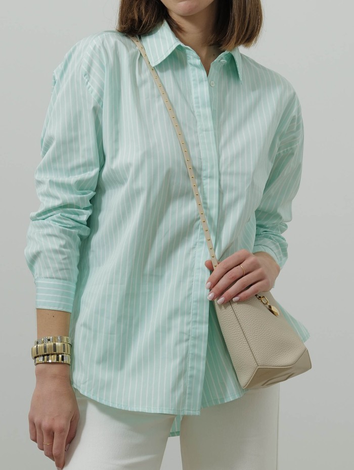 Chemise à rayures - Boyfriend - Andréa Lev