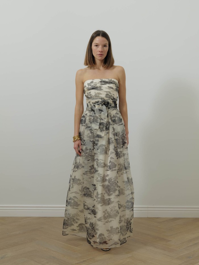 Robe bustier en soie - Msedominio