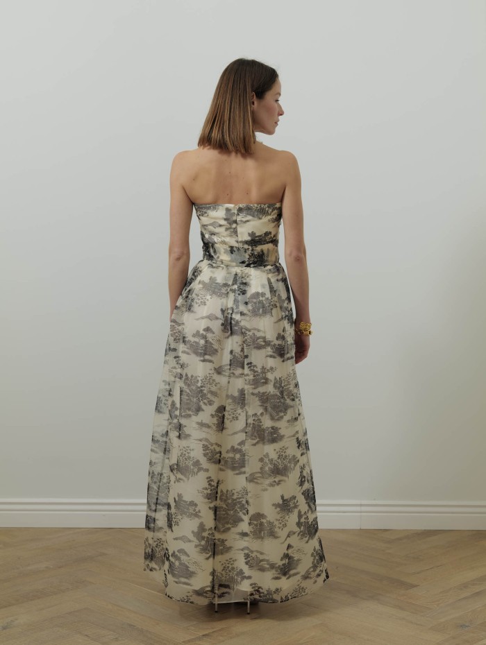 Robe bustier en soie - Msedominio