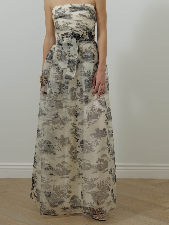 Robe bustier en soie - Msedominio