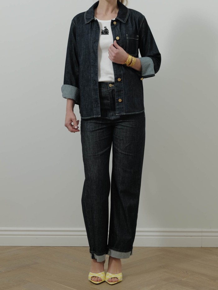 Chemise en denim de coton - Smmenfasi - Max Mara