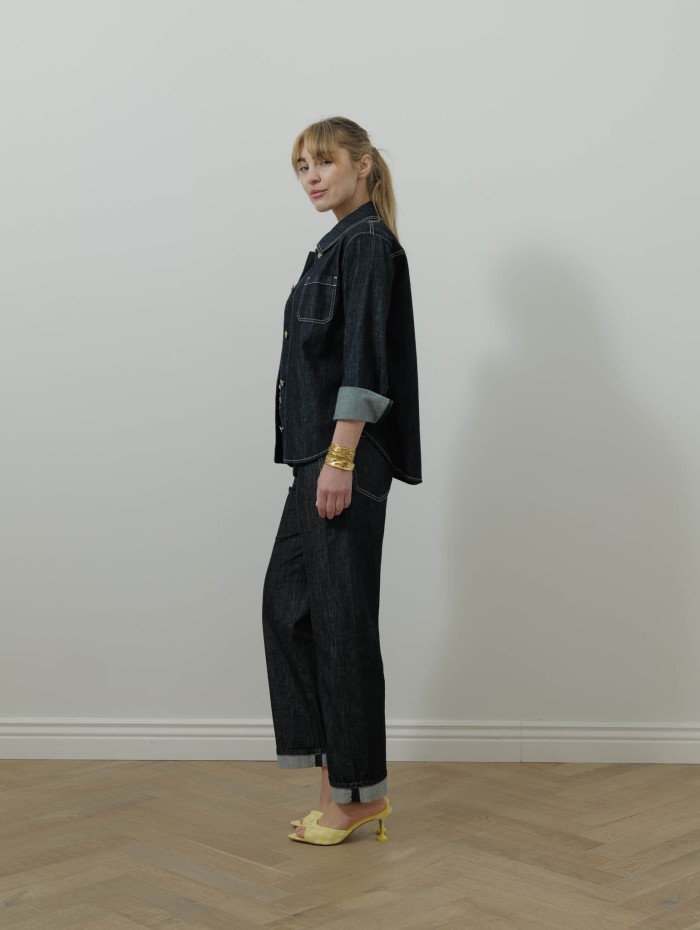 Chemise en denim de coton - Smmenfasi - Max Mara