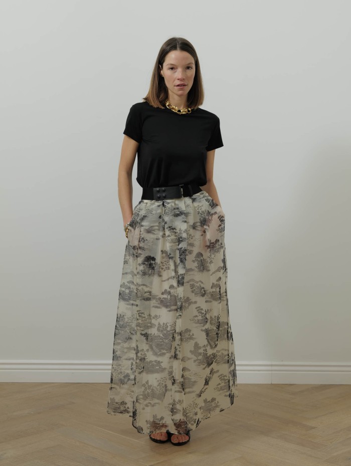 Jupe en soie - Msesabbia - Max Mara