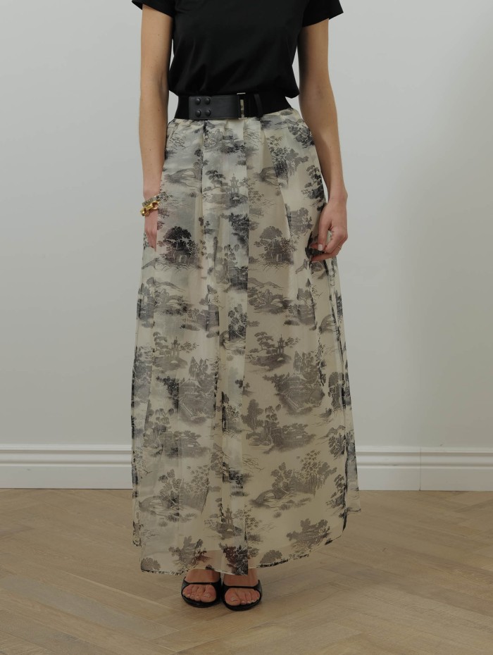 Jupe en soie - Msesabbia - Max Mara