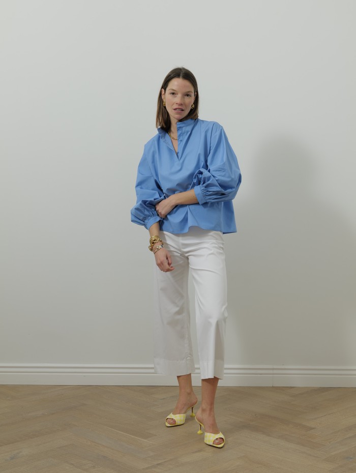 Pantalon blanc 7/8ème - Monica - 26 Avenue