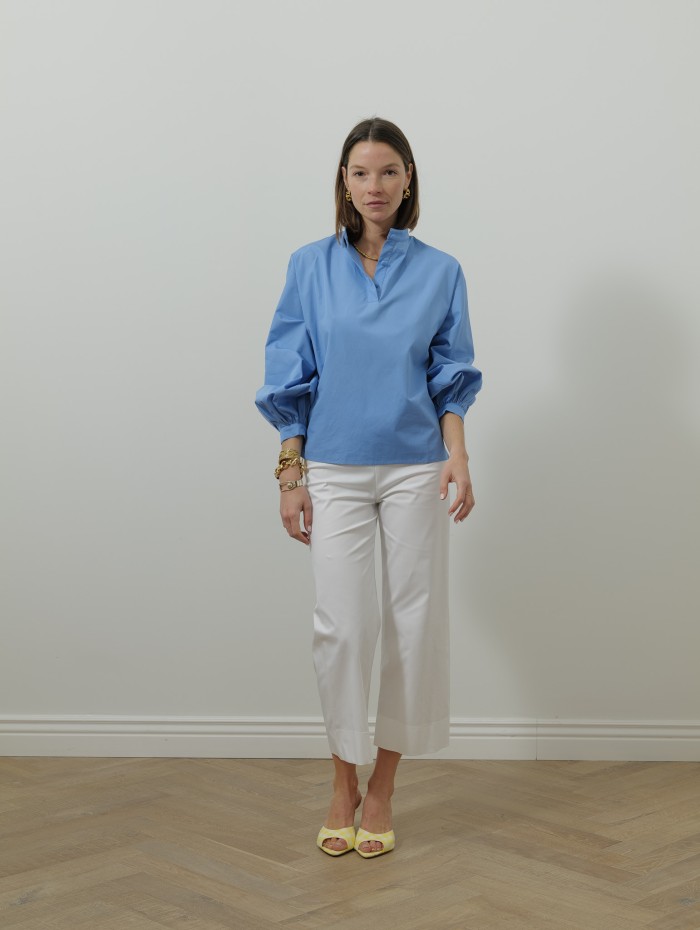 Pantalon blanc 7/8ème - Monica - 26 Avenue