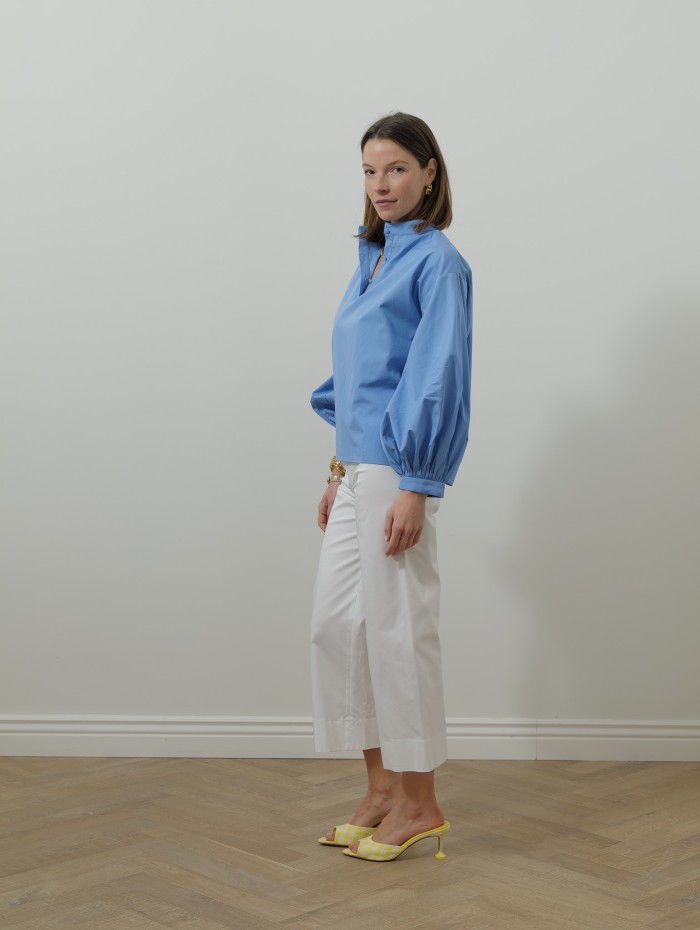 Pantalon blanc 7/8ème - Monica - 26 Avenue
