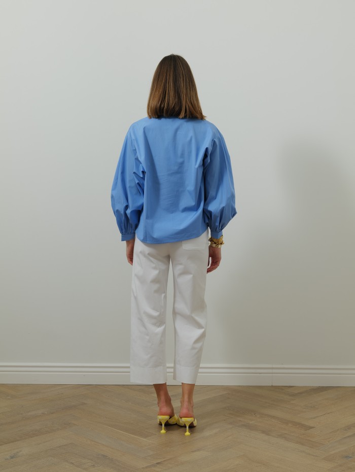 Pantalon blanc 7/8ème - Monica - 26 Avenue