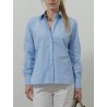 Chemise bleue en coton - Maroso - Max Mara