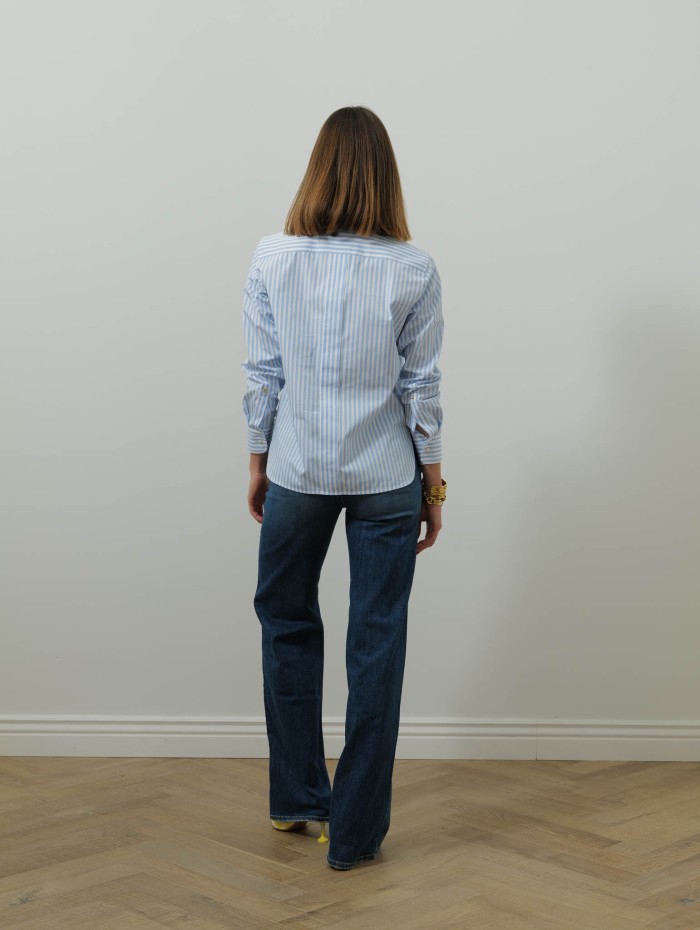 Chemise bleu à rayures - Maccenni - Max Mara