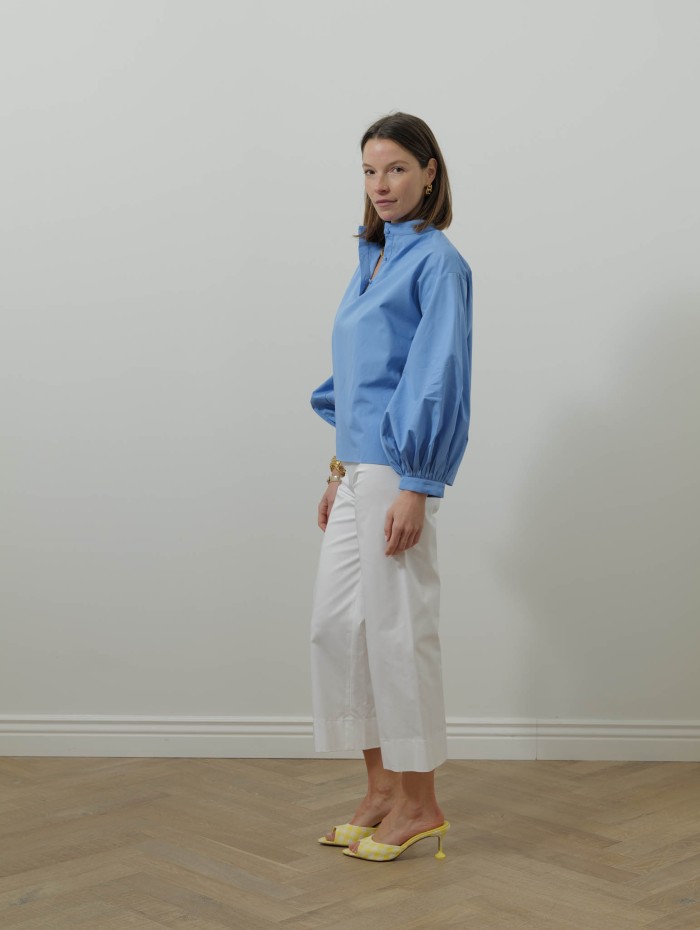 Blouse oversize en popeline de coton - Polly - Andréa Lev