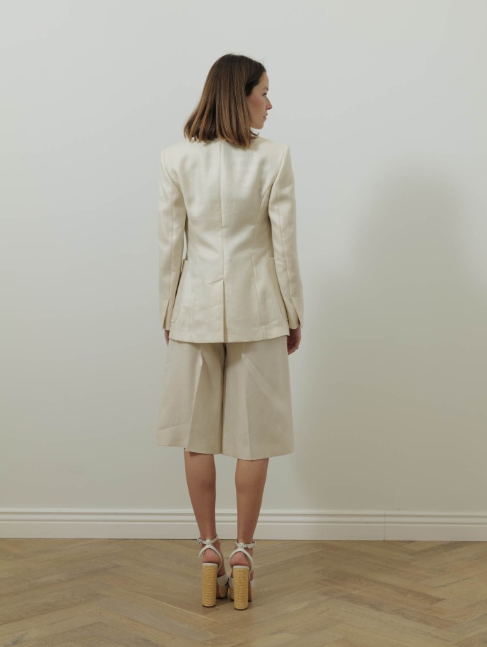 Bermuda blanc cassé - Mxmkaki - Max Mara