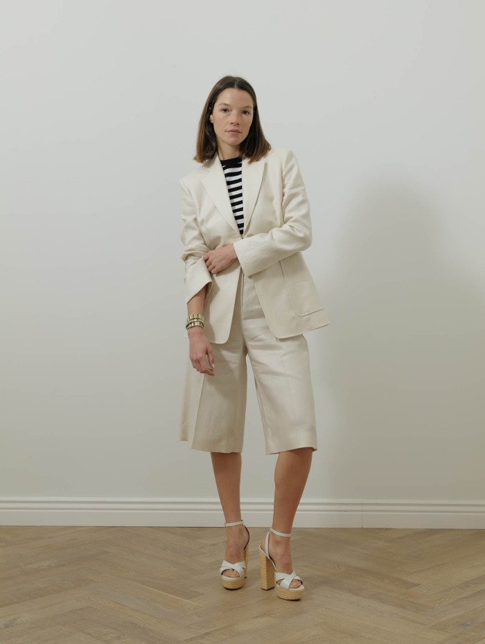 Bermuda blanc cassé - Mxmkaki - Max Mara