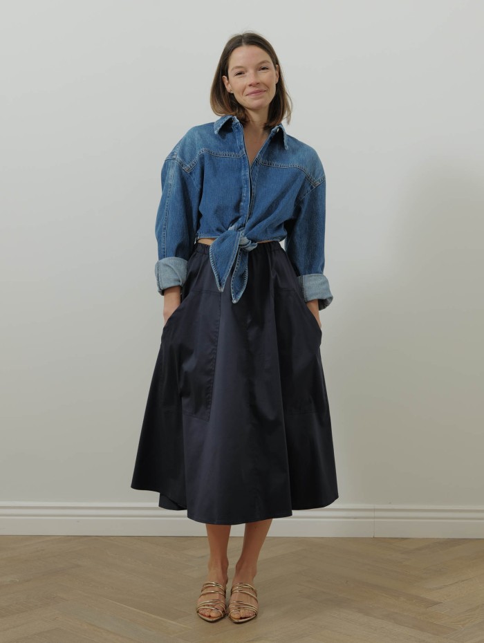 Chemise en jean à nouer - Spxevera - Max Mara