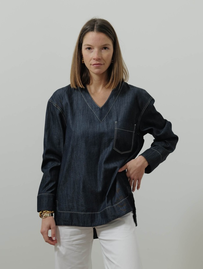 Blouse en jean - Smmspace - Max Mara