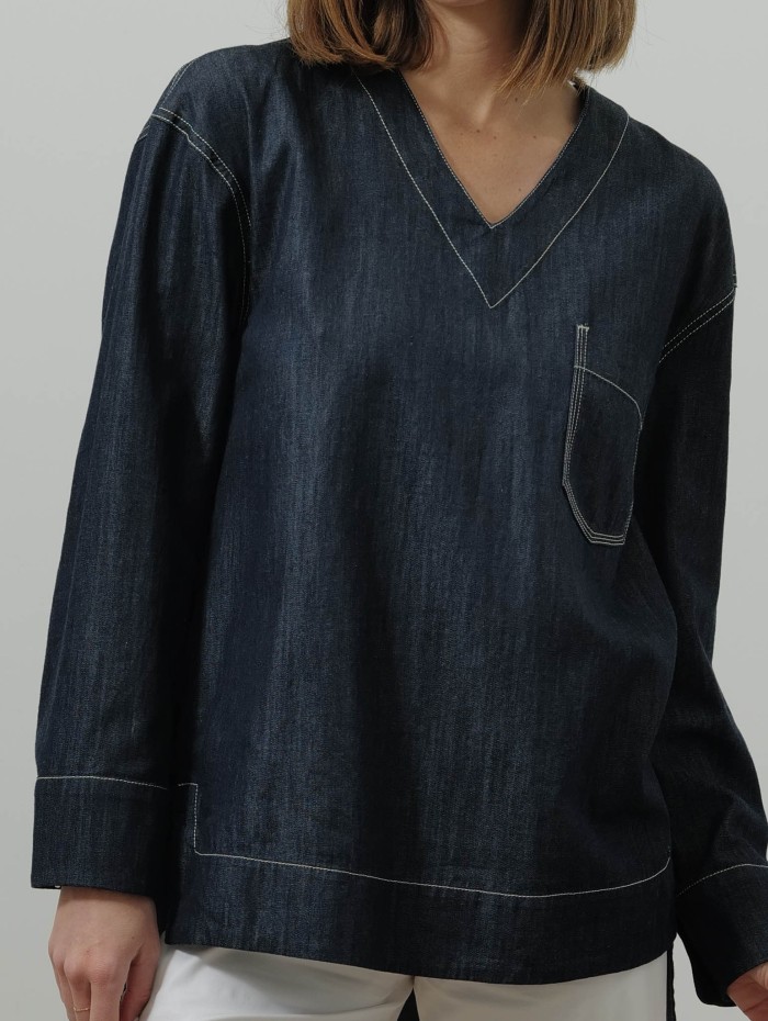 Blouse en jean - Smmspace - Max Mara