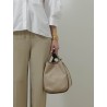 Sac en raphia et en cuir - Mxasuumarine - Max Mara
