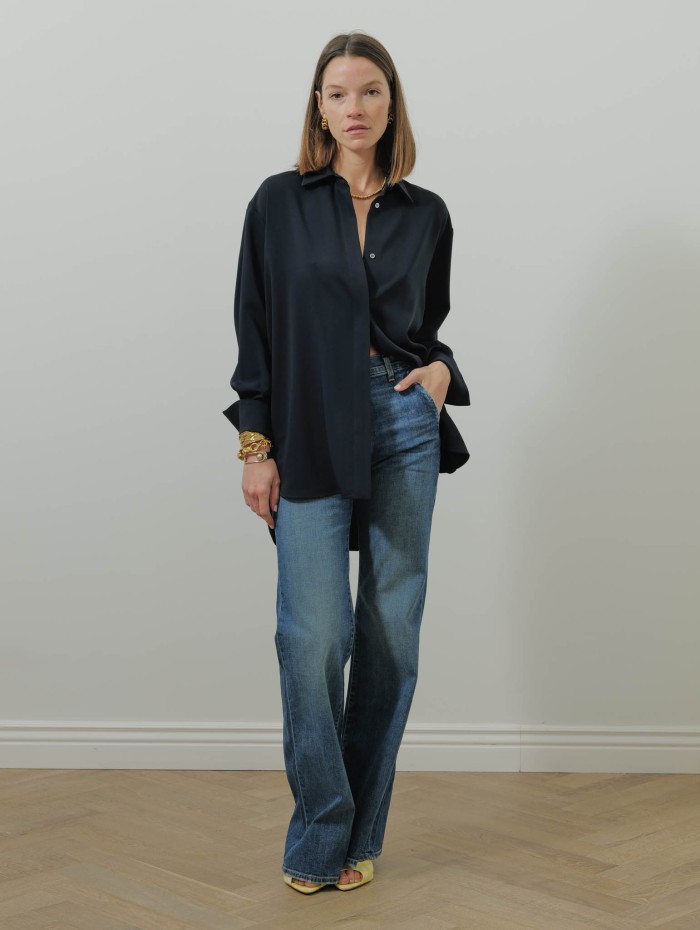 Chemise liquette navy - Lucrezia - 26 Avenue