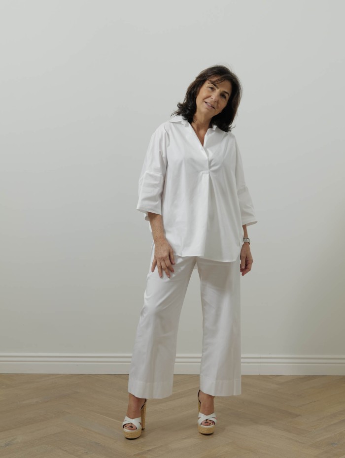 Pantalon blanc 7/8ème - Monica - 26 Avenue