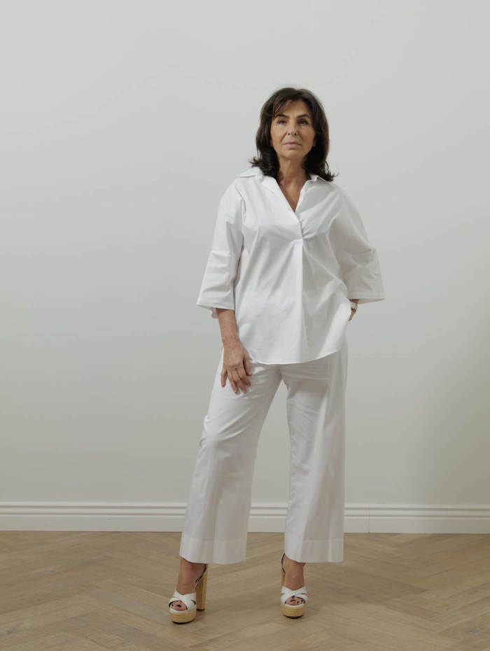 Pantalon blanc 7/8ème - Monica - 26 Avenue