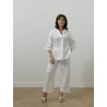 Pantalon blanc 7/8ème - Monica - 26 Avenue