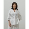 Blouse liquette blanche - Rosana - 26 Avenue