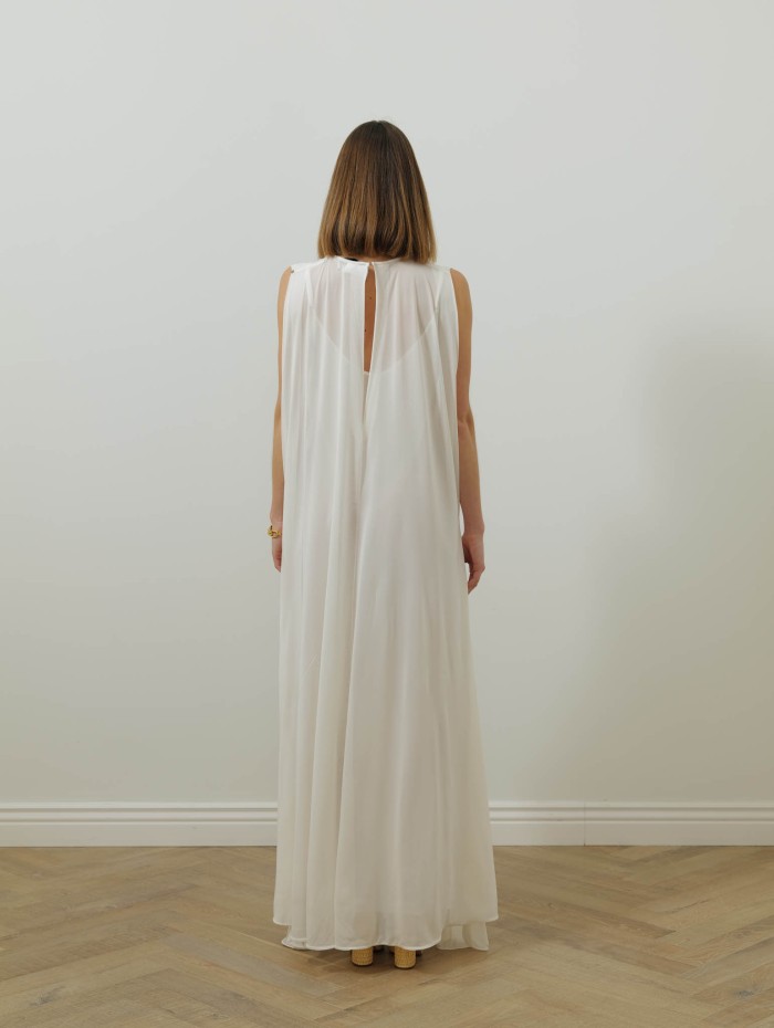 Robe longue en jersey de viscose - Spscolle - Max Mara