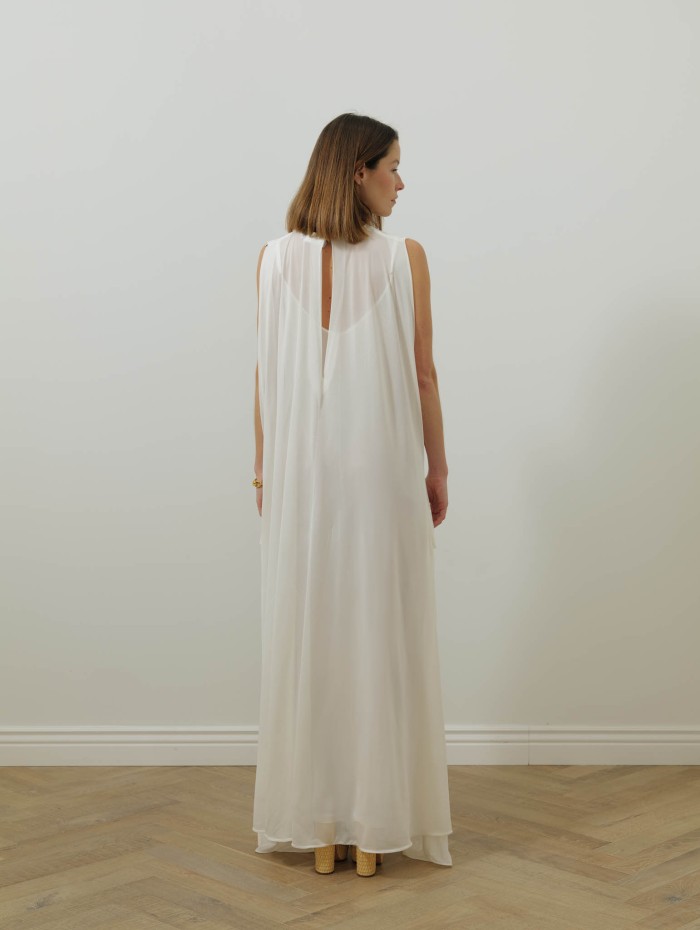 Robe longue en jersey de viscose - Spscolle - Max Mara